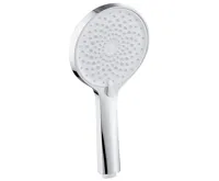 SAPHO Ruční masážní sprcha, 4 režimy sprchování, silikon trysky, průměr 123mm, chrom SAPHO Ruční masážní sprcha, 4 režimy sprchování, silikon trysky, průměr 123mm, chrom