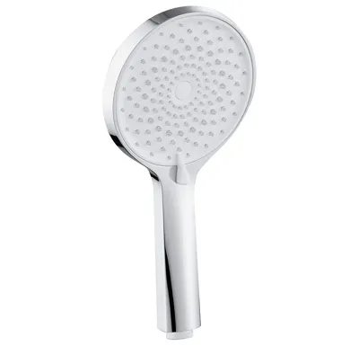 SAPHO Ruční masážní sprcha, 4 režimy sprchování, silikon trysky, průměr 123mm, chrom
