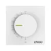 ENGO Controls Manuální termostat s ovládacím kolečkem ESIMPLE-230W, bílý