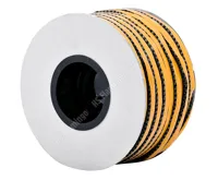 HS Flamingo Těsnící šňůra plochá pod sklo 12x4, 1bm samolepící (3)