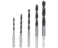 BGS Sada vrtáků do dřeva, 4 - 10 mm, Šestihran, 5dílná (1)