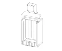 ROMOTOP Spalovací komora I2E TOP01 černá