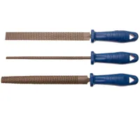 BGS Pilníky dílenské, 200mm, sada 3 dílů