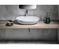 SAPHO BALISONG keramické umyvadlo na desku, 60x40cm, bílá (5)