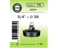 Hartman Sada č. 75: sada - pryžová zátka 4818 - 5/4" - průměr 39 Hartman Sada č. 75: sada - pryžová zátka 4818 - 5/4" - průměr 39