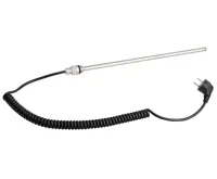 AQUALINE Topná tyč, kroucený kabel/černá, 500 W