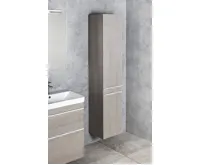 SAPHO SITIA skříňka vysoká 46,7x172x32cm, 2x dvířka, levá/pravá, dub stříbrný (3)