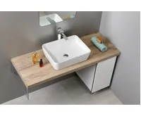 GSI SAND/NUBES keramické umyvadlo na desku 50x38cm, bílá ExtraGlaze (5)