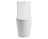 SAPHO AVIS WC kombi, Vortex Rimless, spodní/zadní odpad, bílá (12)