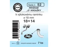 Hartman Sada č.  52: sada &quot;O&quot; kr.k výtok. raménku - 18x14 - 7x5006