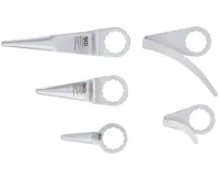 BGS Sada nožů pro pneumatické odřezávání lepených autoskel, pro BGS 3218, 9291, 5dílná - BGS 3 (4)