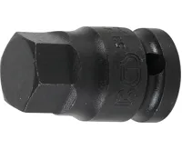 BGS Silová nástrčná hlavice, 12,5 mm (1/2&quot;), vnitřní šestihran 19 mm