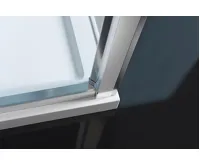 POLYSAN EASY třístěnný sprchový kout 900-1000x800mm, pivot dveře, L/P varianta, čiré sklo (8)