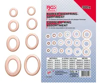 BGS Podložky měděné těsnící, 300 dílů sada BGS Podložky měděné těsnící, 300 dílů sada