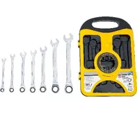 BGS Klíče očkoploché ráčnové 8,0 - 19,0 mm, sada 7 dílů,Hobby (2)