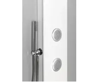 POLYSAN SPIRIT ROUND termostatický sprchový panel 250x1550mm, bílá (9)