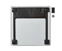 Digitální osobní váha s max. nosností 150kg, tvrzené sklo, bílá (4)