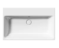 GSI NUBES keramické umyvadlo 80x50cm, bez otvoru, bílá ExtraGlaze (3)