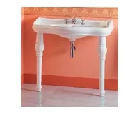 KERASAN RETRO keramické umyvadlo 100x54,5cm, 3 otvory, bílá (1)