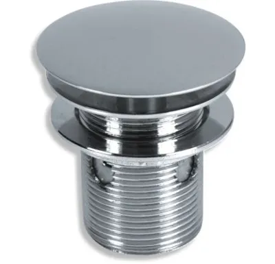 NOVASERVIS Uzávěr výpusti LUXUS pro umyvadlo bez přepadu chrom - 36,0