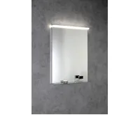 SAPHO TRAKA zrcadlo s LED osvětlením a poličkou, 60x80cm (4)
