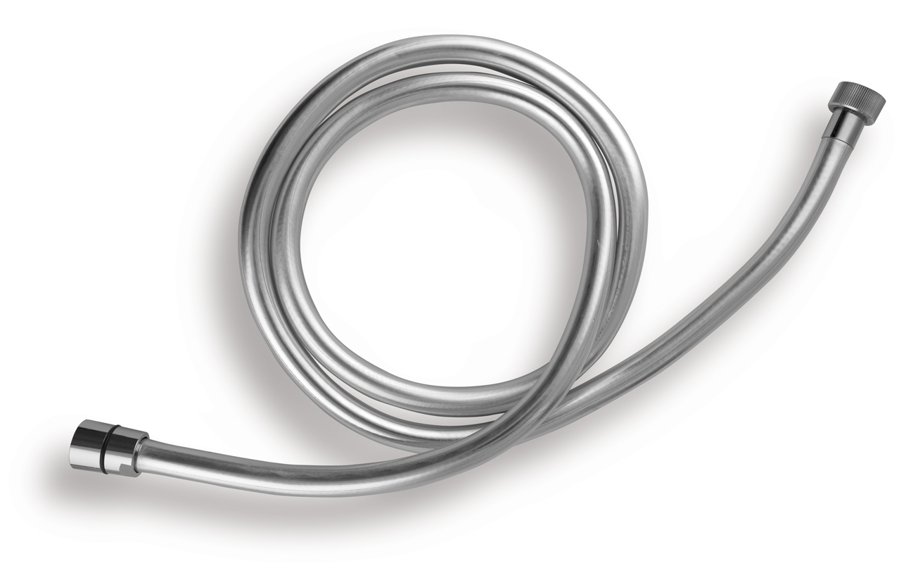 Novaservis sprchová hadice plastová, stříbrná 120cm - silver/120,0