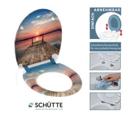 Schütte WC sedátko SUNSET SKY | Duroplast, Soft Close (3)