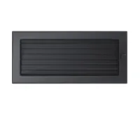 HS Flamingo Krbová mřížka 17x37 BASIC grafitová s žaluzií