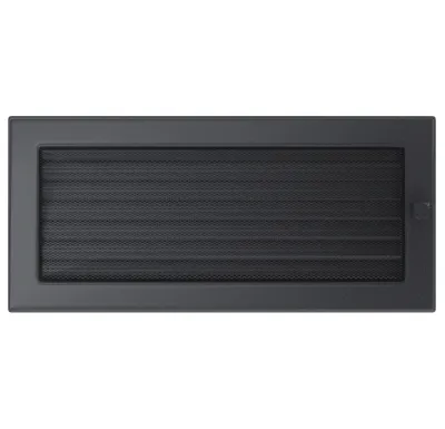 HS Flamingo Krbová mřížka 17x37 BASIC grafitová s žaluzií