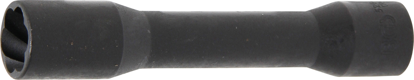 BGS Hlavice nástrčná / hlavice pro povolení poškozených šroubů, prodloužená, 12,5 mm (1/2"),
