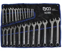 BGS Klíče očkoploché, chromované ve vysokém lesku, 6 - 32 mm, 25dílná sada BGS Klíče očkoploché, chromované ve vysokém lesku, 6 - 32 mm, 25dílná sada