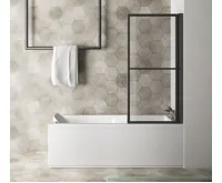 POLYSAN KAGERA vanová zástěna s pneumatickým zdvihem, š. 710mm, černá mat, čiré sklo POLYSAN KAGERA vanová zástěna s pneumatickým zdvihem, š. 710mm, černá mat, čiré sklo