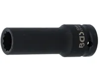 BGS Hlavice úderová 3/4" 19mm, 12 hran, prodloužená BGS Hlavice úderová 3/4" 19mm, 12 hran, prodloužená
