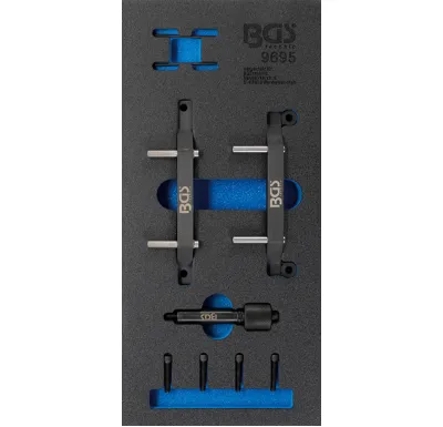 BGS Souprava nářadí k nastavení motoru, pro Jeep 3.0 V6 Diesel, 9dílná