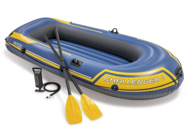 Intex 68367 nafukovací člun challenger 2 set - 236 x 114 x 41 cm