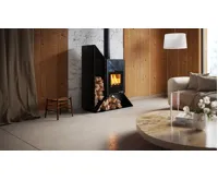 HS Flamingo Krbová kamna FLAMINGO DELUXE ® KAMPA levá, černá (9)