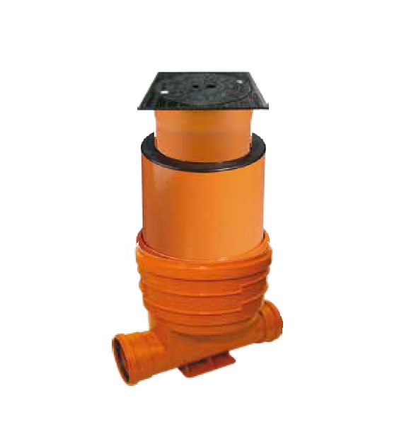 OSMA kanalizační šachta DN400x1500 mm průchozí - pro KG 250 poklop plný litina - 1,5t