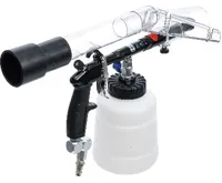 BGS Pneumatická čisticí pistole s kartáčovým a sacím nástavcem, 7dílná (2)