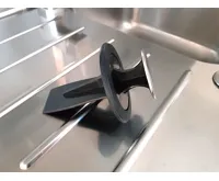 EcoMaster Víceúčelová zátka pro hrdla "EVO" - Mr. Scrappy Black/Chrome (6)