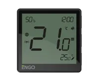 ENGO Controls Chytrý termostat EONE-230B, černý, ENGO Smart, TUYA