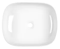 SAPHO LIRO keramické umyvadlo na desku 50,5x41cm, bílá (3)