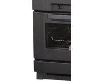 PLAMEN Sporák na tuhá paliva CALOREX 100 - bílý (2)