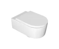 ISVEA SISTEMA A závěsná WC mísa, Rimless, 36x53,5cm, bílá (1)