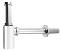 AQUALINE Umyvadlový sifon 5/4", odpad 32mm hranatý, chrom AQUALINE Umyvadlový sifon 5/4", odpad 32mm hranatý, chrom