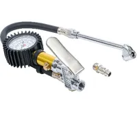 BGS Sada pro huštění pneumatik s manometrem, 0 – 15 barů (1)