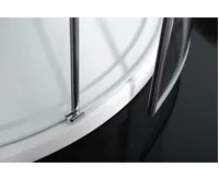 POLYSAN ZOOM čtvrtkruhová sprchová zástěna 900x900mm, čiré sklo, levá (13)