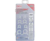 BGS Spony hadicové z pružinové pásové oceli, 80dílná (2)