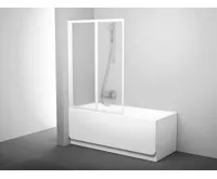 Ravak Vanová zástěna VS2 105 bílá+grape Ravak Vanová zástěna VS2 105 bílá+grape