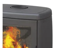 PLAMEN PLAMEN Litinová krbová kamna ALBERTO - černá (2)