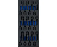 BGS Pěnová vložka (modul) sada silových nástrčných hlavicm12,5 mm (1/2"), 24 ks BGS Pěnová vložka (modul) sada silových nástrčných hlavicm12,5 mm (1/2"), 24 ks